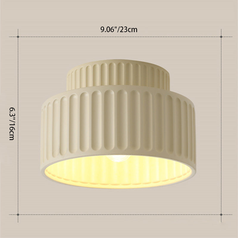 Contemporary Resin Ceiling Light
