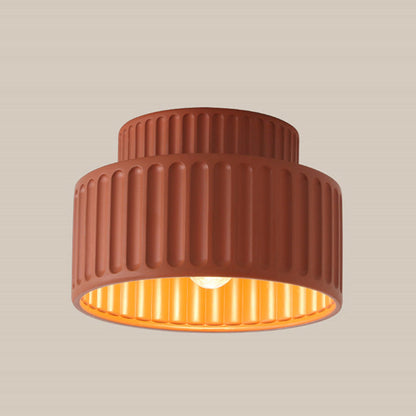 Contemporary Resin Ceiling Light