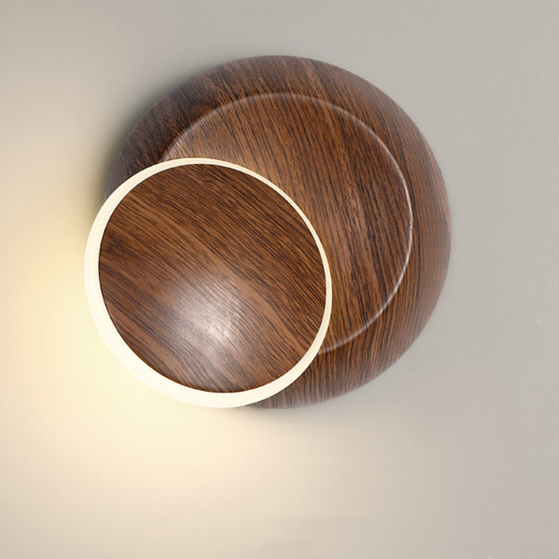 Rotatable Grain Iron Aluminum LED Kids Wall Sconce Lamp