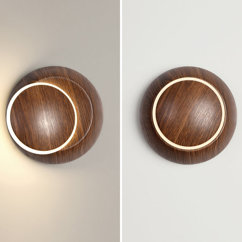 Rotatable Grain Iron Aluminum LED Kids Wall Sconce Lamp