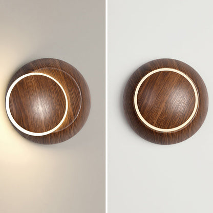 Rotatable Grain Iron Aluminum LED Kids Wall Sconce Lamp