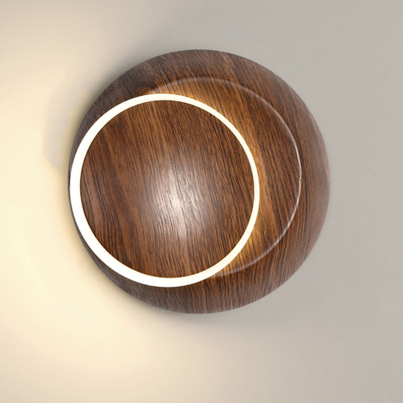 Rotatable Grain Iron Aluminum LED Kids Wall Sconce Lamp