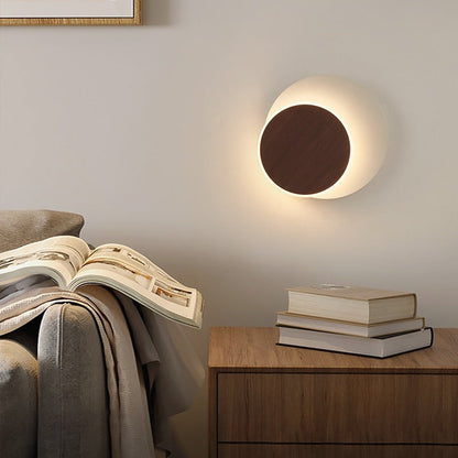 Rotatable Grain Iron Aluminum LED Kids Wall Sconce Lamp