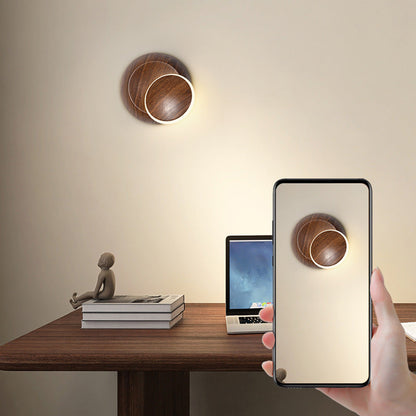 Rotatable Grain Iron Aluminum LED Kids Wall Sconce Lamp