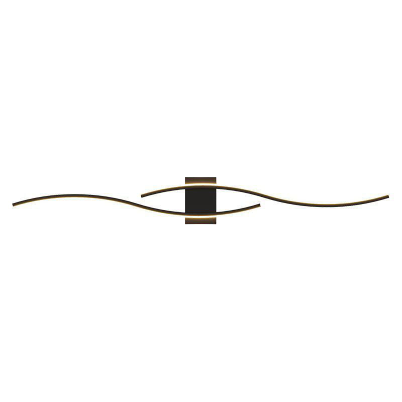 Geometric Long Strip Iron Acrylic LED Wall Sconce Lamp