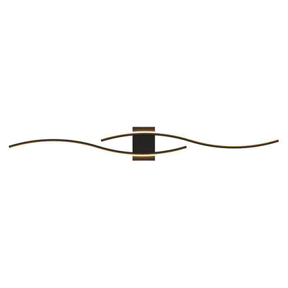 Geometric Long Strip Iron Acrylic LED Wall Sconce Lamp