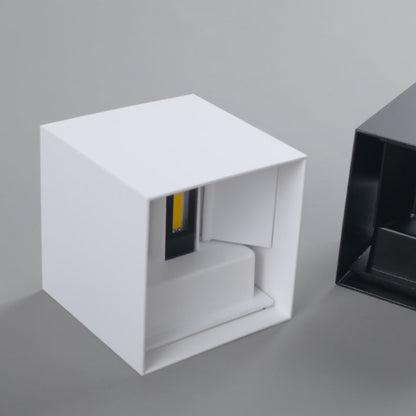 Waterproof Aluminum Glass Induction LED Wall Sconce Lamp