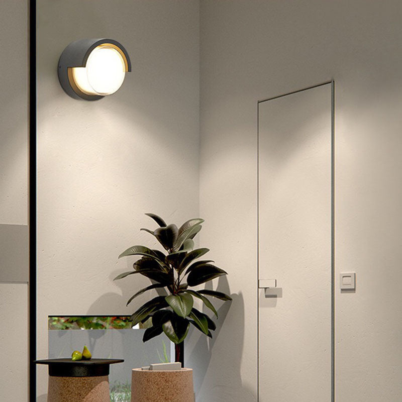 Waterproof Square Plastic Acrylic LED Wall Sconce Lamp