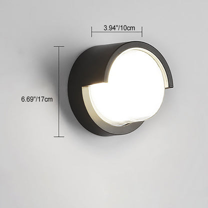 Waterproof Square Plastic Acrylic LED Wall Sconce Lamp