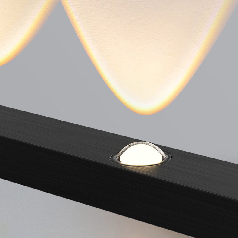 Minimalist Long Multi Lights Aluminum LED Wall Sconce Lamp