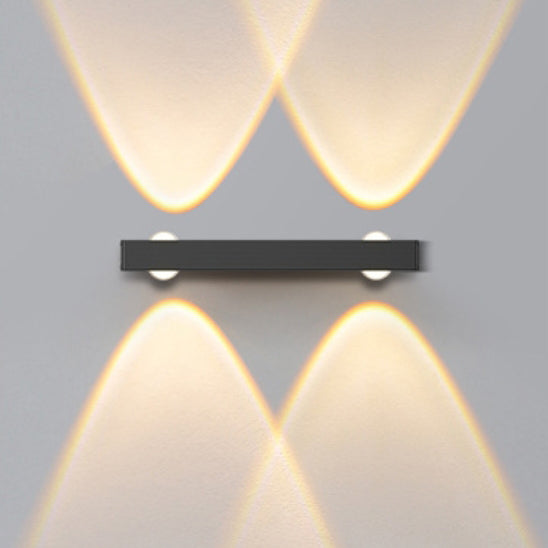 Minimalist Long Multi Lights Aluminum LED Wall Sconce Lamp