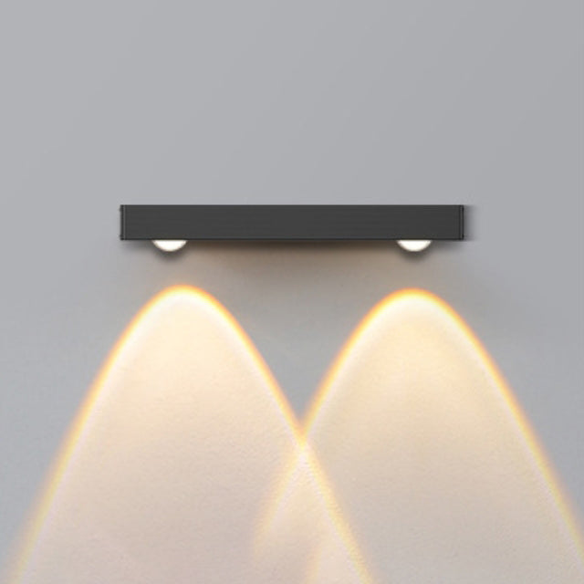Minimalist Long Multi Lights Aluminum LED Wall Sconce Lamp