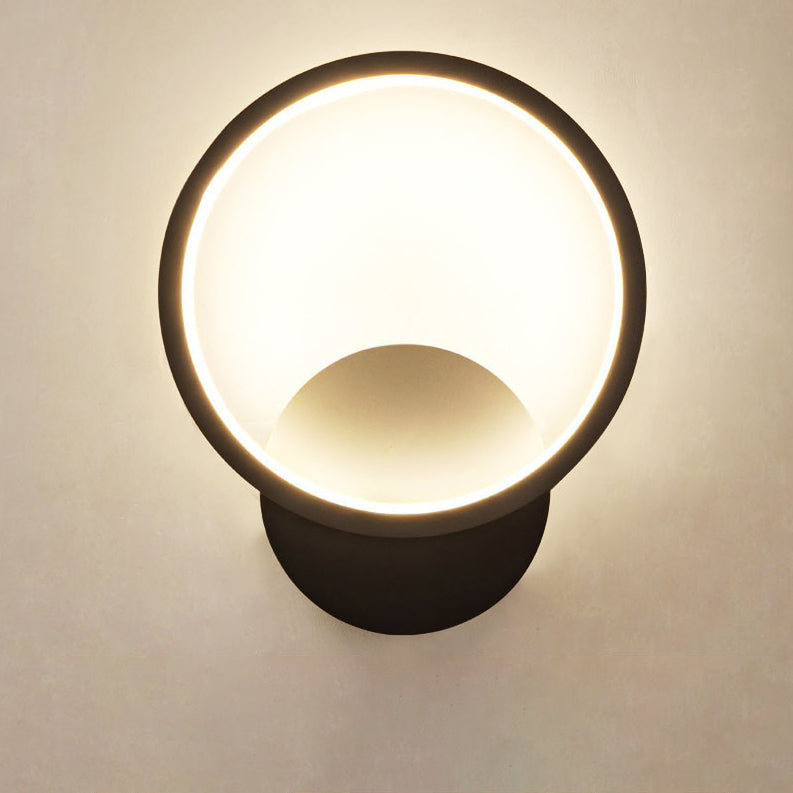 Round Antler Iron Plastic Silicone LED Wall Sconce Lamp
