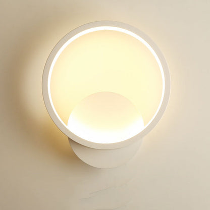 Round Antler Iron Plastic Silicone LED Wall Sconce Lamp