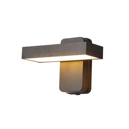 Waterproof Head Aluminum Acrylic LED Wall Sconce Lamp