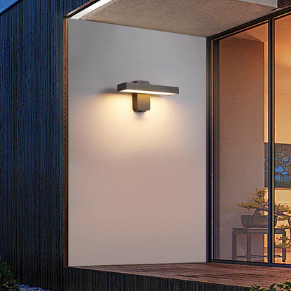 Waterproof Head Aluminum Acrylic LED Wall Sconce Lamp