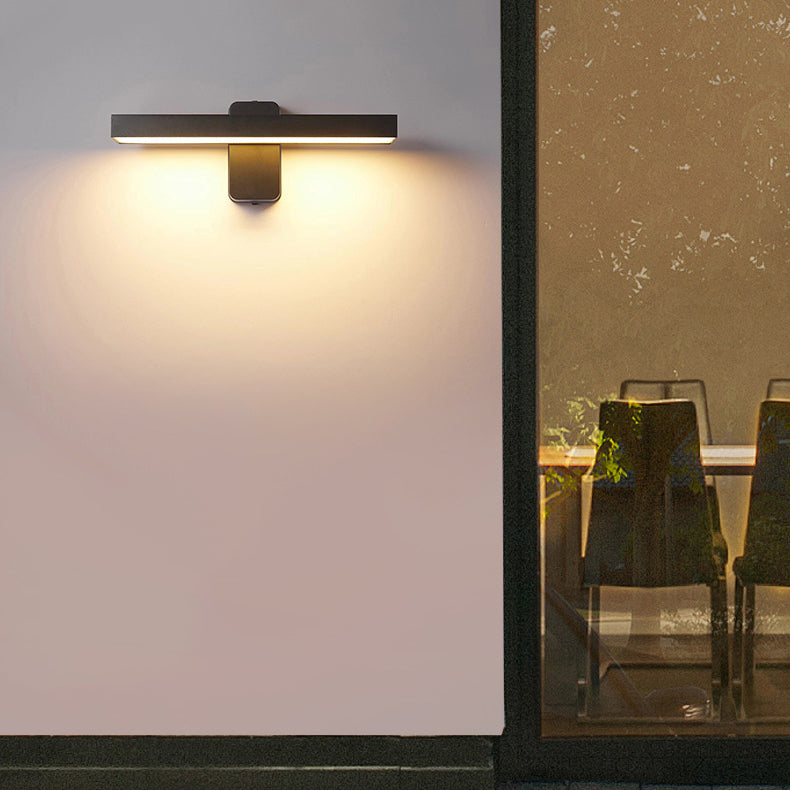 Waterproof Head Aluminum Acrylic LED Wall Sconce Lamp