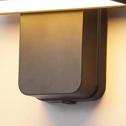 Waterproof Head Aluminum Acrylic LED Wall Sconce Lamp
