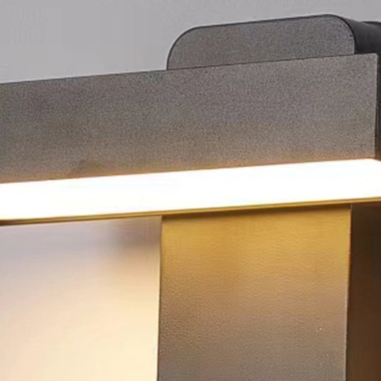 Waterproof Head Aluminum Acrylic LED Wall Sconce Lamp