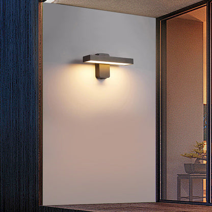 Waterproof Head Aluminum Acrylic LED Wall Sconce Lamp