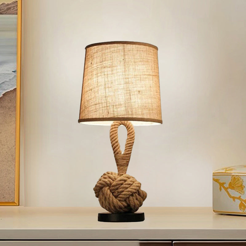 Contemporary Drum Table Lamp