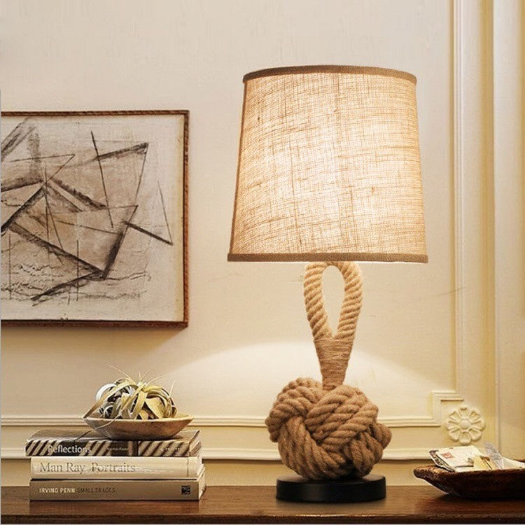 Contemporary Drum Table Lamp