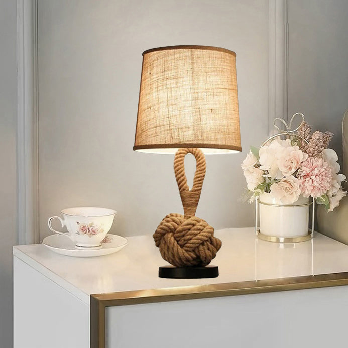 Contemporary Drum Table Lamp