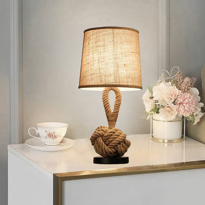 Contemporary Drum Table Lamp