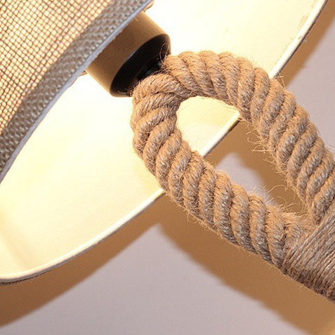 Contemporary Drum Table Lamp
