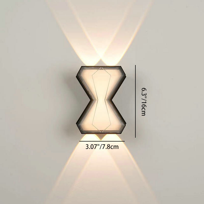 Creative Aluminum PC Up Down LED Wall Sconce Lamp