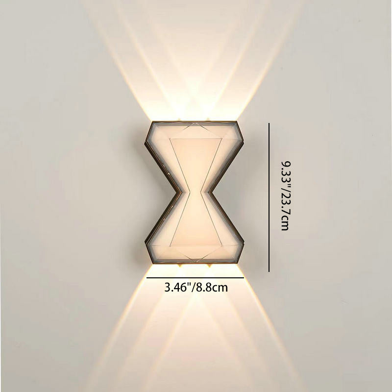 Creative Aluminum PC Up Down LED Wall Sconce Lamp