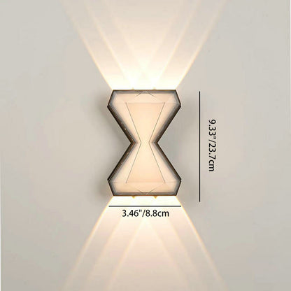 Creative Aluminum PC Up Down LED Wall Sconce Lamp