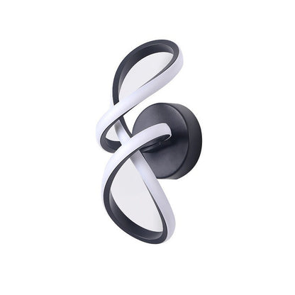 Creative Aluminum Silicone Bow Shape LED Wall Sconce Lamp