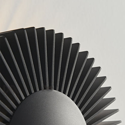 Creative Aluminum Round Sunflower LED Wall Sconce Lamp
