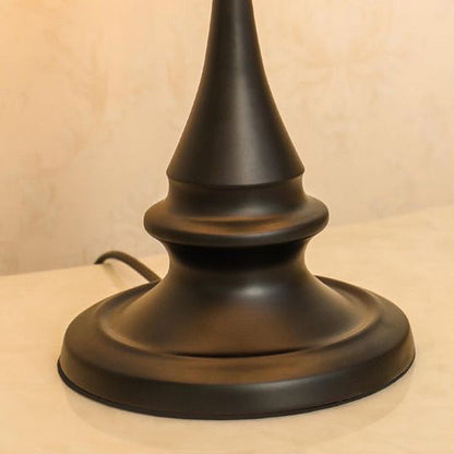 Contemporary Fabric Drum Table Lamp