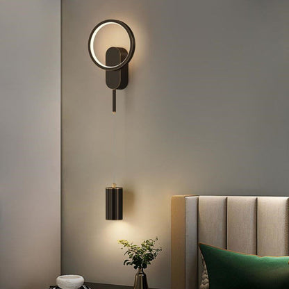 Nordic Iron Cylinder Shape LED Wall Sconce Lamp