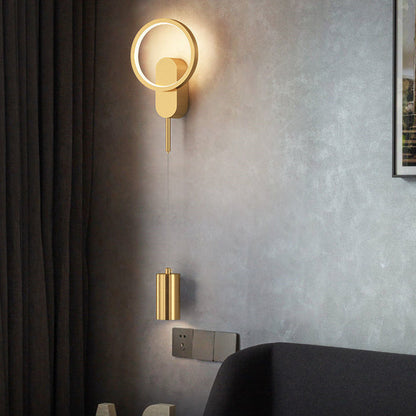 Nordic Iron Cylinder Shape LED Wall Sconce Lamp