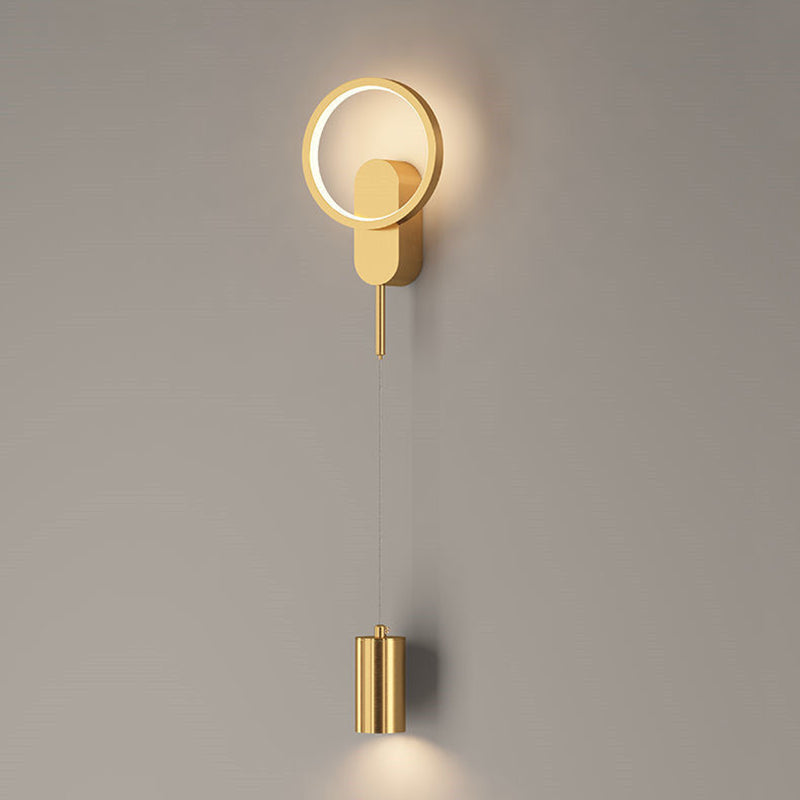 Nordic Iron Cylinder Shape LED Wall Sconce Lamp
