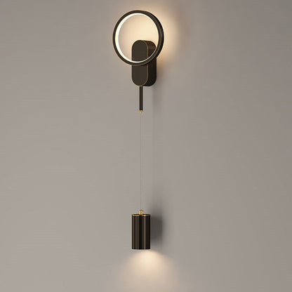 Nordic Iron Cylinder Shape LED Wall Sconce Lamp