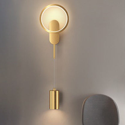 Nordic Iron Cylinder Shape LED Wall Sconce Lamp
