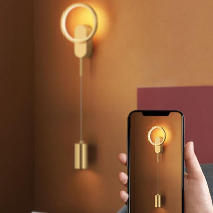 Nordic Iron Cylinder Shape LED Wall Sconce Lamp