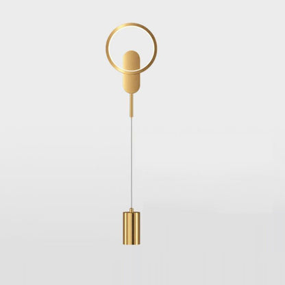 Nordic Iron Cylinder Shape LED Wall Sconce Lamp