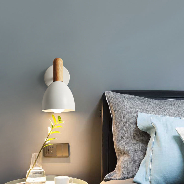 Macaroon Iron Cannonball Shape 1-Light Wall Sconce Lamp