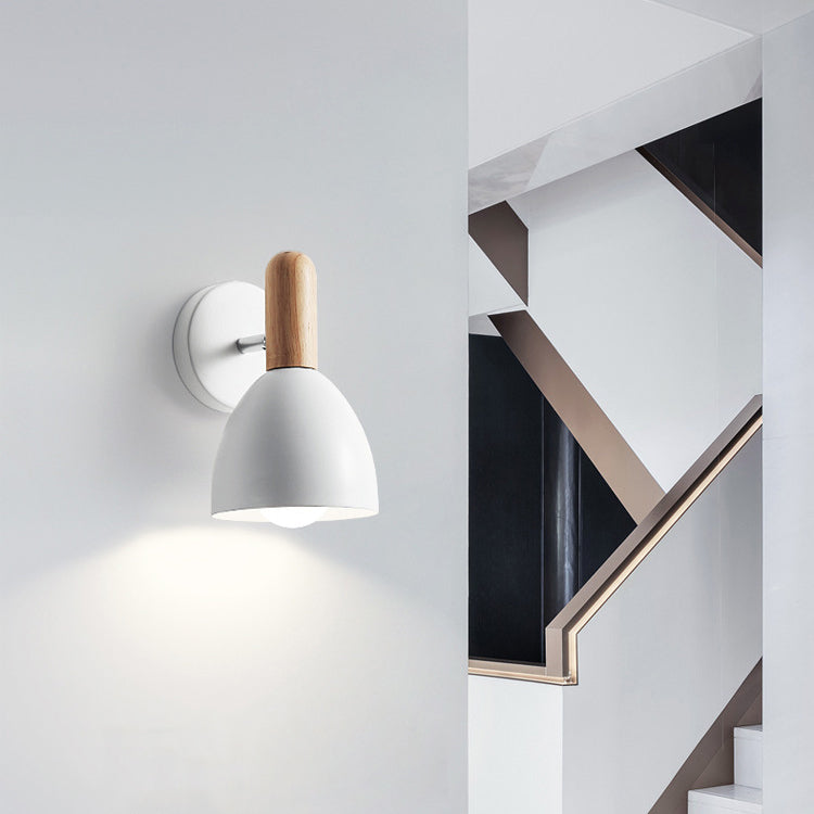 Macaroon Iron Cannonball Shape 1-Light Wall Sconce Lamp