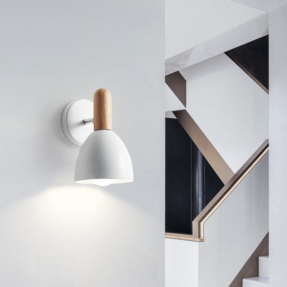 Macaroon Iron Cannonball Shape 1-Light Wall Sconce Lamp