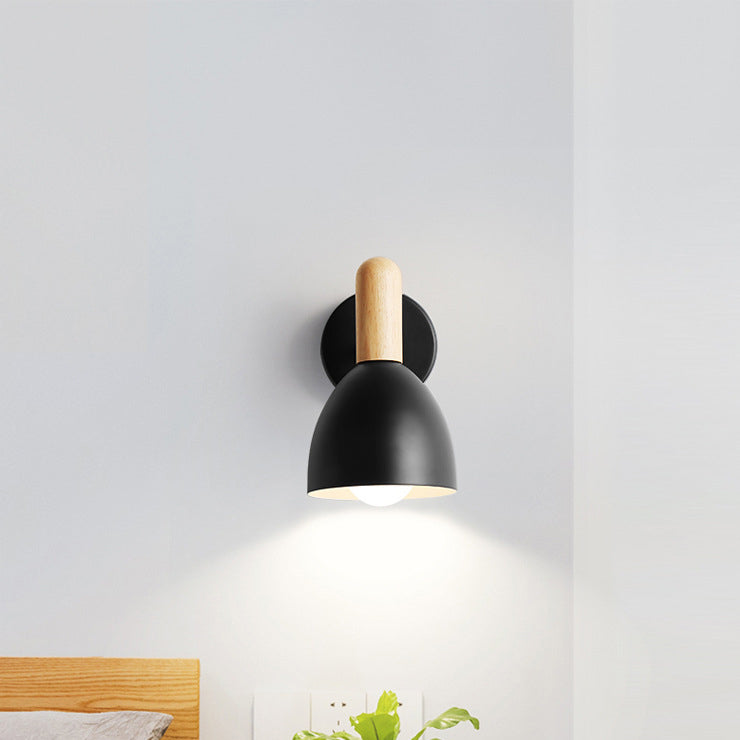 Macaroon Iron Cannonball Shape 1-Light Wall Sconce Lamp
