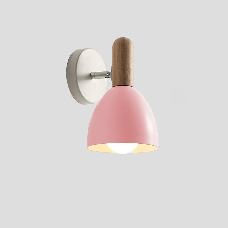 Macaroon Iron Cannonball Shape 1-Light Wall Sconce Lamp