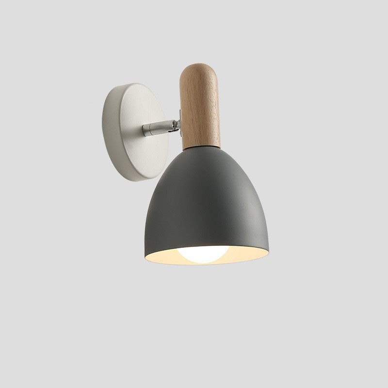 Macaroon Iron Cannonball Shape 1-Light Wall Sconce Lamp