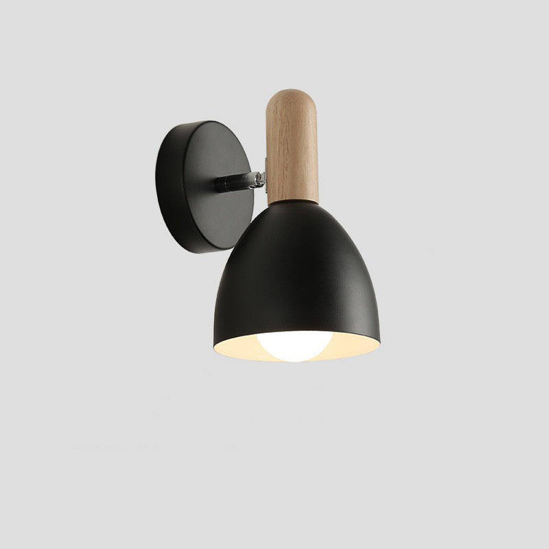 Macaroon Iron Cannonball Shape 1-Light Wall Sconce Lamp