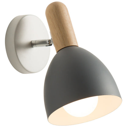 Macaroon Iron Cannonball Shape 1-Light Wall Sconce Lamp